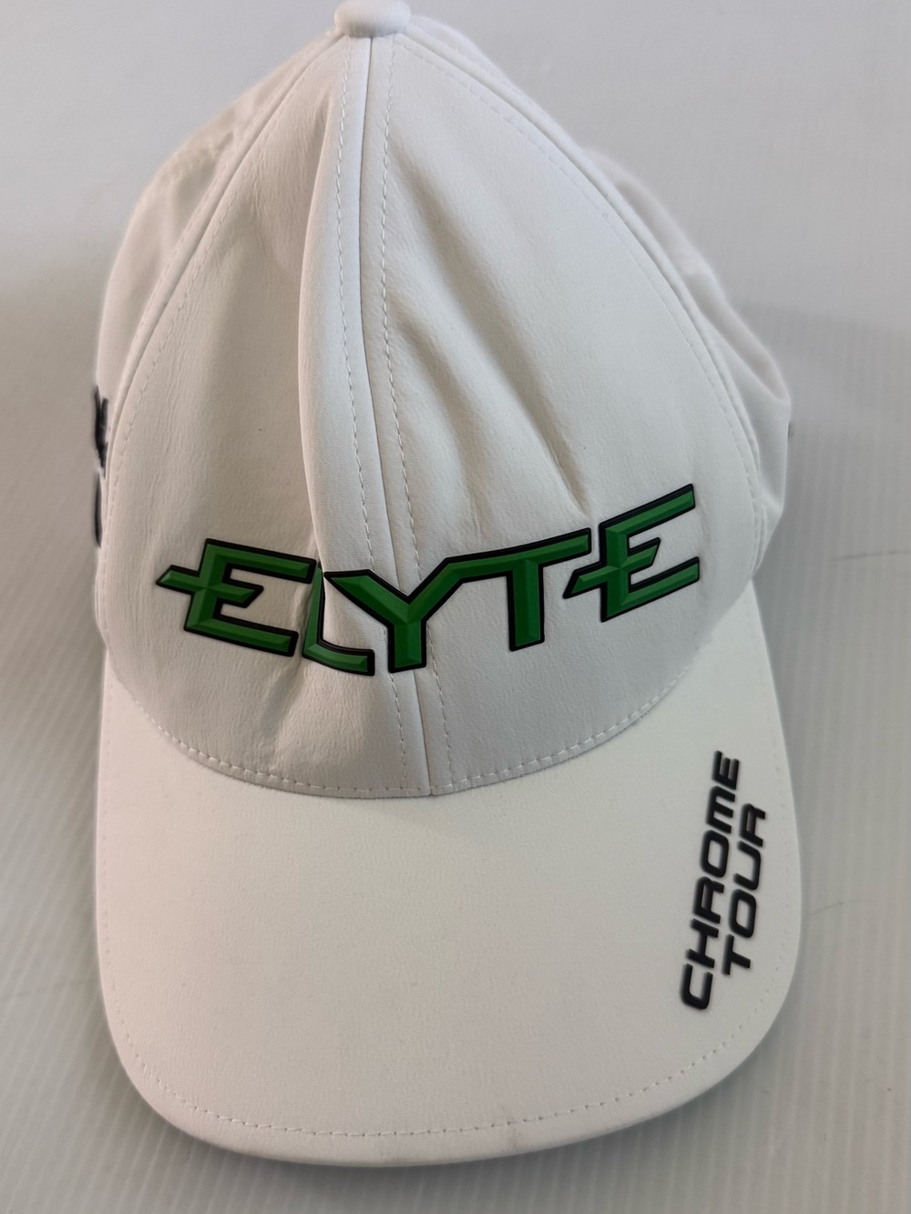 Callaway Elyte Chrome Tour Golf Hat White Strap-Back Cap APEX Odyssey